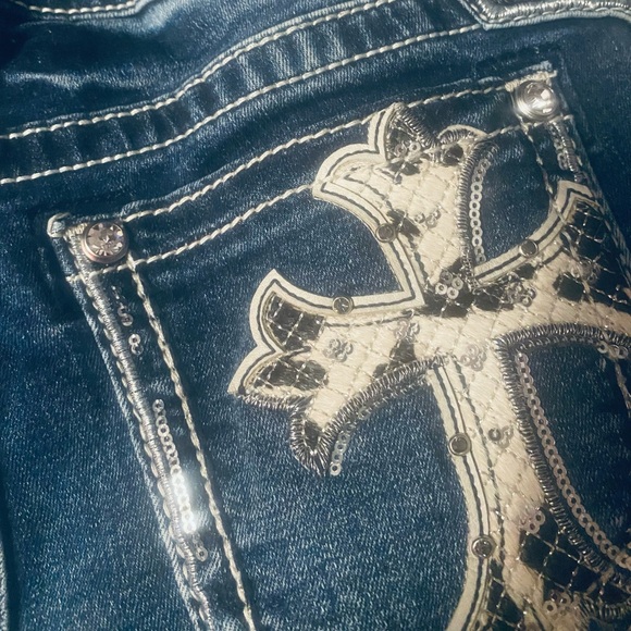 Miss Me Mid-Rise Boot Stretch Jean  25 - Picture 6 of 7